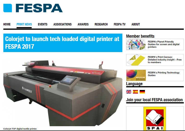 FESPA, HUMBURG (GERMANY) 2017