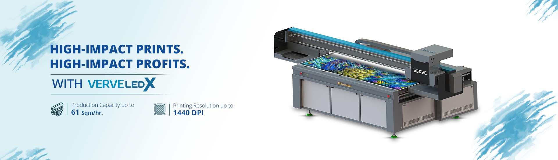 Verve LED UV Flatbed Printer