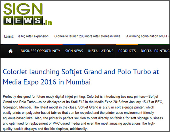 MEDIA EXPO MUMBAI, 2016